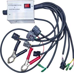 Rinku Motors RG Probador de bomba de combustible Probador de inyector y limpiador Interfaz OBD Herramienta de diagnóstico automotriz para sistema de combustible de motor de coche - Product Image 1