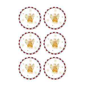Globe 19 cm Juegos de vajilla Nuevo elegante juego de platos para pastel de 6-NEW029 - Product Image 1