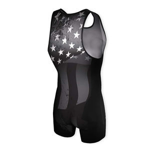Pull Up Sublimation Comfortable Spandex Wrestling <b>Singlet</b> <b>Weightlifting</b> Wrestling <b>Singlet</b> For Men's With OEM Service - Product Image 2