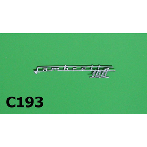 ตราสัญลักษณ์แผ่นกันกระแทกขา 'Lambretta J100' - Product Image 1
