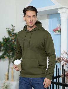 Sweat à capuche thermique en molleton ultra-chaud 100% coton pour un confort et un style ultimes au printemps - Product Image 2