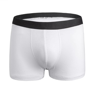 OEM Wholesale Men's High-Rise 100% Cotton <b>Boxer</b> Briefs with Customizable Logo Eco-Friendly Anti-Bacterial Quick Dry - Product Image 5