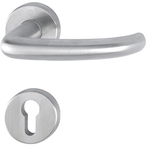 Manijas para Puertas y Ventanas San Francisco E1301Z/42KV/42KVS Juego de Rosetas de Acero Inoxidable (F69 Forma de U PZ DIN Izquierda/Derecha D/D HOPPE) - Product Image 3