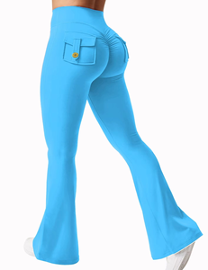 Leggings de yoga pour femmes de qualité supérieure, taille XXL, en élasthanne/nylon de haute qualité, respirants, extensibles dans les quatre sens, coupe ample, taille plus, pour étudiants - Product Image 4