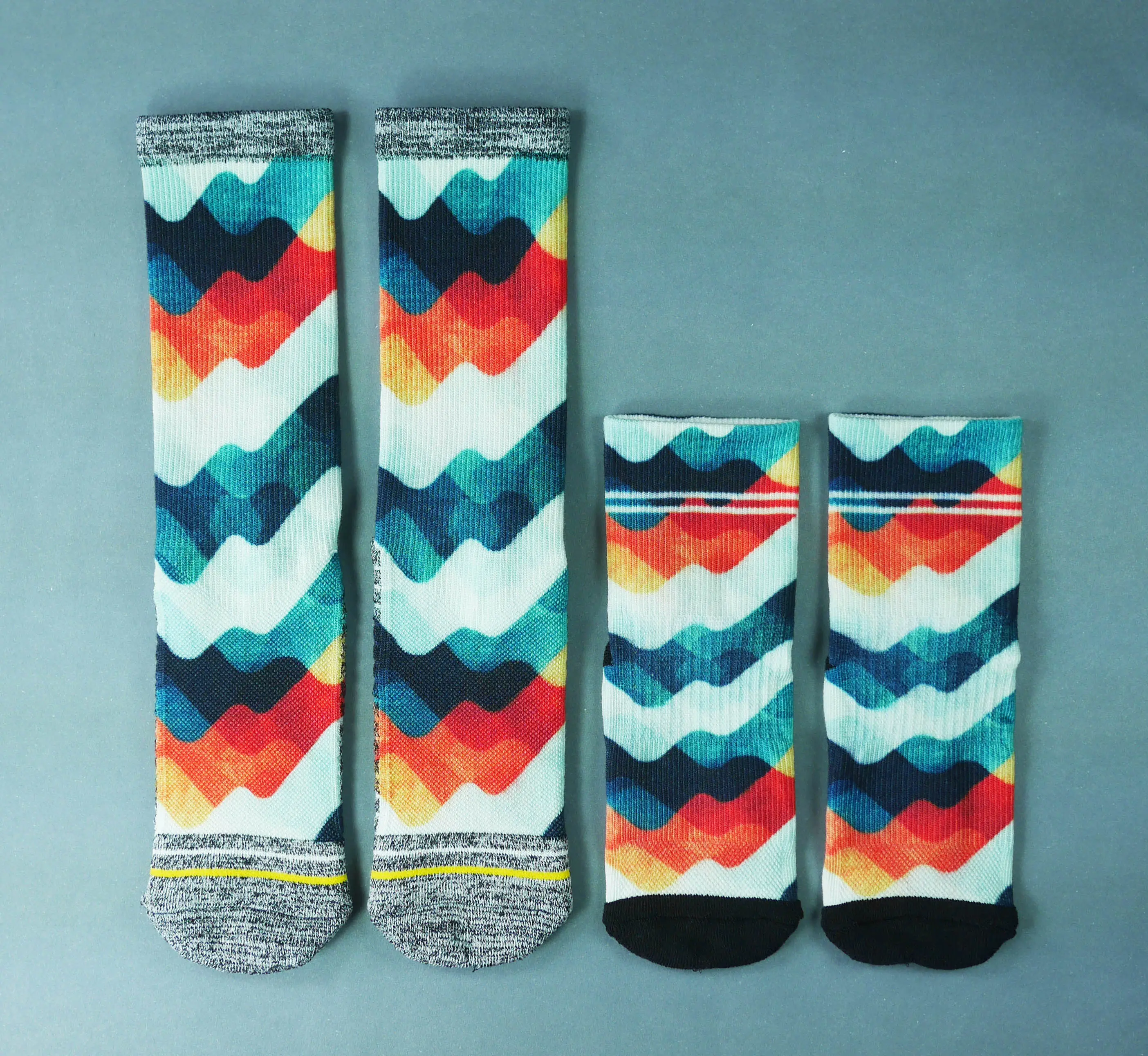 Socks Supplier OEM Quality Socks Custom Printed Thigh High Socks
