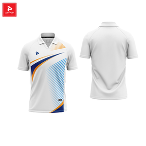 Lujo Unisex de alta calidad impreso ligero estiramiento activo transpirable que absorbe el sudor deportes Polo poliéster Pickleball - Product Image 1