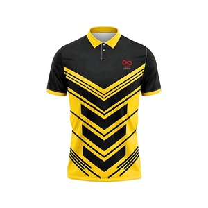 Conjuntos de Camisetas de Cricket Personalizadas para Equipos, Impresión por Transferencia, Secado Rápido, 100% Poliéster, Uniformes Deportivos Polo para Hombre, Nombre Personalizado para Adultos - Product Image 2