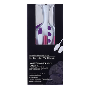 Juego de cubiertos 24 piezas Inox You&Me SKY Fucsia YM24SK 239 - Product Image 2