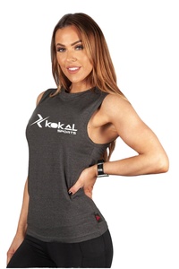 Camiseta sin mangas de algodón informal para mujer, cómoda, ligera, con ajuste perfecto, tela de Jersey transpirable, diseño sin costuras - Product Image 2