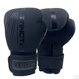 ถุงมือชกมวยคุณภาพสูง ออกแบบตามสั่ง OEM สำหรับฝึกซ้อมฟิตเนส ขายดี ถุงมือชกมวยสำหรับใส่กับกระสอบทราย หนังแท้ - Product Image 1