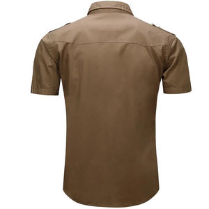 Chemise de Mécanicien à Haute Visibilité au Style Unique avec Logo Fluorescent en Polyester Personnalisable Durable Lavable Ajustement Confortable - Product Image 3