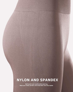 Ensemble de sport 2 pièces pour femmes, leggings taille haute unis avec soutien-gorge de sport rembourré extensible, vêtements de sport grande taille - Product Image 5