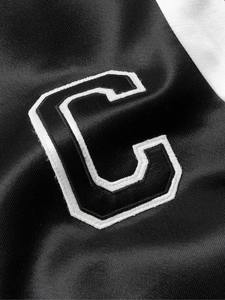 High Quality <b>Wool</b>/Polyester Varsity Jacket Men Customized Color & Logo Outdoor Windproof Waterproof Stand Collar - Product Image 5