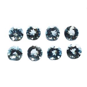 พลอยสีฟ้าพลอยอะความารีนจากธรรมชาติ100% เจียระไนแบบบราซิลพลอยขนาดปรับเทียบได้ - Product Image 2