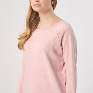 Sudadera de Mujer para Otoño/Invierno, sin Capucha, Cuello Redondo, Corte Holgado, Cómoda, Informal, Talla Grande, Ecológica - Product Image 3