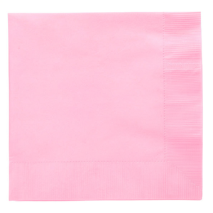 2 Ply <b>Disposable</b> Pink Napkins Set 50pcs (33x33cm)-700700GI for Dinner & <b>Tableware</b> - Product Image 2