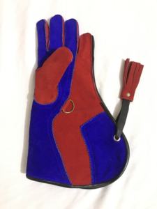 Guantes de Cetrería de Cuero Duradero para Aves Depredadoras, Guantes de Seguridad Profesionales para el Manejo y Entrenamiento de Raptor - Product Image 2