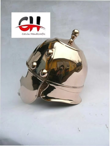 Casco Medieval de Caballero Vikingo Oriental, Armadura de Metal de Imitación Antigua Hecha a Mano para Decoración de Bodas y Regalos - Product Image 6