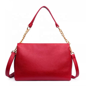 Sac à bandoulière en cuir véritable pour filles, sac à main décontracté à la mode OEM en gros, école de voyage élégante à usage quotidien - Product Image 4