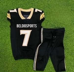 Uniforme de Fútbol Americano de Dos Colores al por Mayor, Uniforme de Fútbol Americano de Secado Rápido Hecho a Medida - Product Image 4