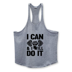 Musculation Stringer débardeur couleur personnalisée sans manches hommes Fitness gilet maillots vêtements de sport entraînement débardeur - Product Image 2