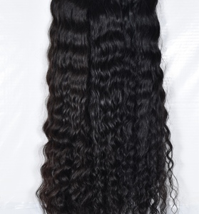 Raw 100% pelo vietnamita sin procesar virgen birmano color natural pelo negro mujeres onda rizo onda profunda extensiones de cabello humano - Product Image 3