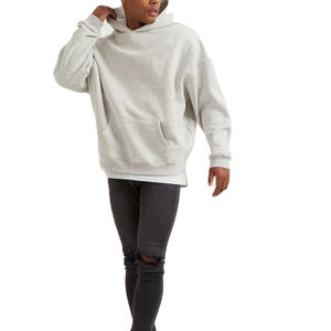 Best <b>Mens</b> <b>Sherpa</b>-lined Full-zip Hooded <b>Fleece</b> Sweatshirt Solid Color Clothes Blank Hoodie Fabric High Quality Basics Hoodie - Product Image 4