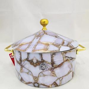 Ustensiles de cuisine européens Articles de cuisine Marmite en métal antiadhésive la plus populaire avec couvercle Casserole de bonne qualité pour usage domestique - Product Image 1