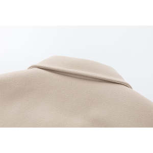 Chaqueta universitaria de lana clásica con mangas de piel sintética Chaqueta con letras bordadas personalizadas para equipos - Product Image 5