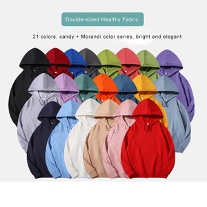 Sweat-shirts à capuche unisexes en coton 100% imprimé numériquement, coupe ample, pour l'automne, avec des caractéristiques écologiques, fabriqués par OEM - Product Image 6