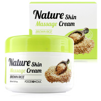 Crème de massage de nuit nourrissante 300 ml à la lavande, au thé vert, au riz brun et à la glycérine, hydratante, anti-âge, revitalisante, hydratant visage