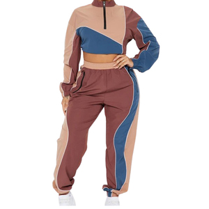 Conjunto cortavientos de alta calidad Ropa informal Conjunto cortavientos transpirable para mujer a precio razonable - Product Image 2