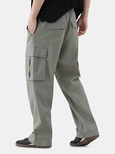 Service OEM Nouveau design élégant Pantalons pour hommes Pantalon cargo tissu doux lavé Prix de gros Pantalon cargo pour hommes à séchage rapide - Product Image 2