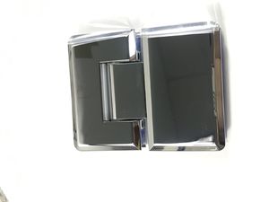 Charnière pivotante pour porte <span class=keywords><strong>de</strong></span> douche en verre Charnières verre à verre en acier inoxydable à bord biseauté <span class=keywords><strong>de</strong></span> luxe - Product Image 3