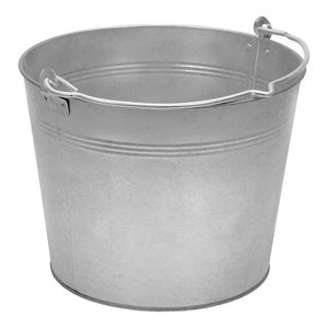 Jardinières à Fleurs Vintage en Fer Galvanisé avec Poignée Seau Seau pour Ferme Jardin Pépinière Décor But Jardinière - Product Image 3