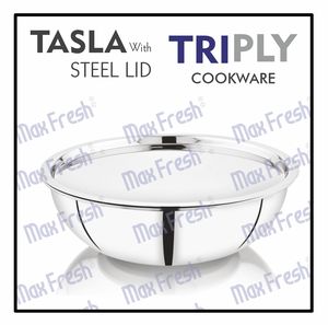 Maxfresh ชุดเครื่องครัวสแตนเลสสตีลสามชั้น2ชิ้น24ซม. ดีไซน์ทันสมัยระดับพรีเมียม - Product Image 5