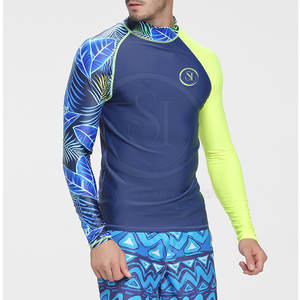 Low MOQ Hot Sale <b>Men</b> <b>Rash</b> <b>Guard</b> Custom Color <b>Men</b> <b>Rash</b> <b>Guard</b> Fitness Clothing <b>Men</b> <b>Rash</b> <b>Guard</b> - Product Image 2