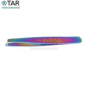 Pinces à épiler multicolores sur mesure pour femmes, épilation du visage, acier inoxydable durable, maquillage quotidien, beauté abordable - Product Image 6