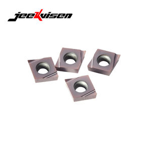 Plaquettes de tournage en carbure de tungstène CCGT060202L-F JA115P, vente en gros, plaquettes CNC en forme de diamant - Product Image 3