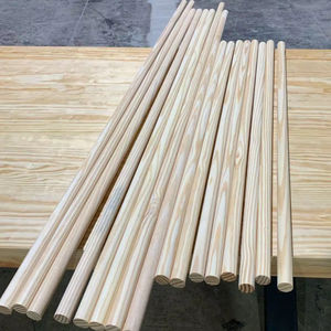 Manche à balai en bois d'eucalyptus américain Tête en plastique portable Qualité supérieure 60-120CM Fabriqué au Vietnam - Product Image 3