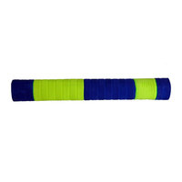 Poignées de batte de cricket antidérapantes légères de qualité supérieure en caoutchouc, couleurs/logos personnalisables, utilisation extérieure, longue durée, 38 mm