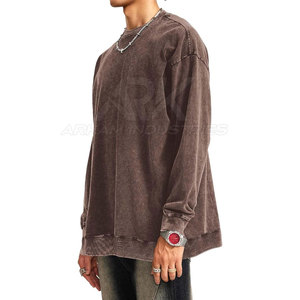 Sudadera de Calidad con Lavado Ácido, Tejido Transpirable, Diseñada para Comodidad Diaria y Estilo - Product Image 3
