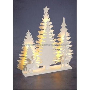 Portavelas votivo dorado y blanco, soporte votivo para centros de mesa de boda, decoraciones de mesa - Product Image 1