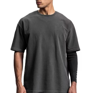 Camiseta de Algodón Esencial para Hombre al por Mayor, Lisa, Transpirable, de Tela Jersey, con Logotipo Personalizado - Product Image 6
