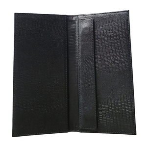 ที่ใส่ธนบัตรหนังแท้คุณภาพสูงสีดำ - Product Image 1