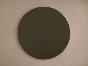 Tabouret moderne laqué brillant, table d'appoint ronde contemporaine, salon, siège d'intérieur, meubles laqués brillants - Product Image 3