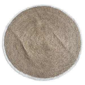 <b>Carpet</b> Agel Rapat Lis Macrame <b>Round</b> - Product Image 2
