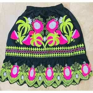 Faldas largas informales de algodón de alta calidad para mujer, nuevo estilo, ropa hawaiana, bordado, fabricado en Pakistán, precios, ocasiones de tenis - Product Image 1