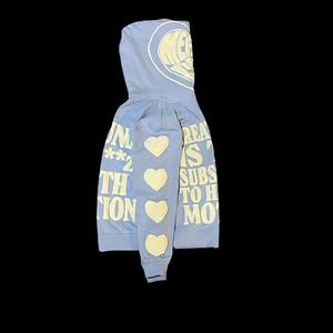 Service de conception de vêtements pour hommes Sweat-shirt zippé intégral sur le visage Sweats à capuche pour hommes Logo personnalisé Vêtements de golf Sweat à capuche zippé pour hommes - Product Image 3