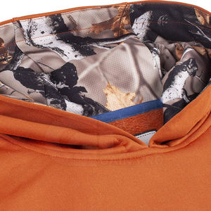 Sweat à capuche en relief 3D avec impression de logo Pull personnalisé en polaire Streetwear à capuche pour hommes - Product Image 4